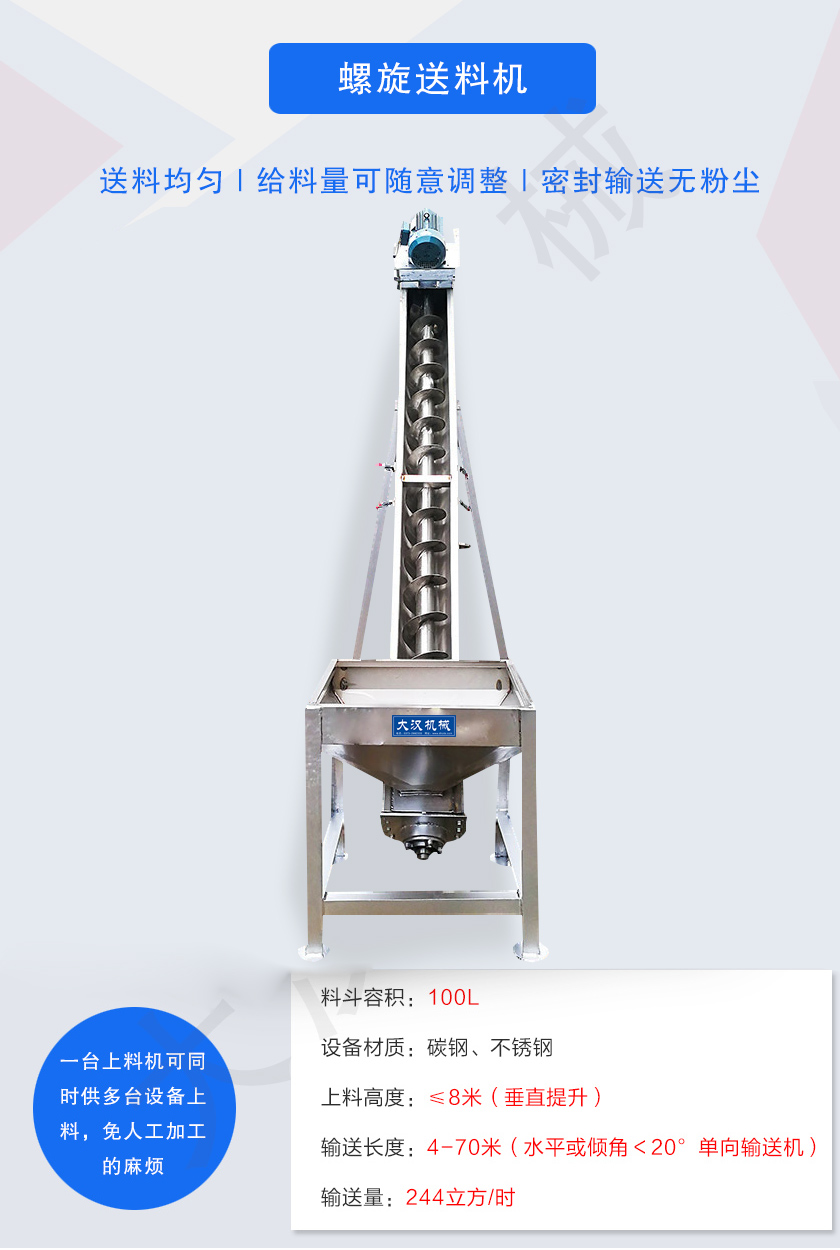 可同時(shí)供多臺(tái)設(shè)備上料，免人工加工的麻煩